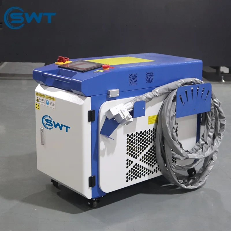 Handheld Laser Rust Removal Machine1500w/2000w/3000w Max Fiber Water Cooling Metal Paint Oil Laser Cleaning