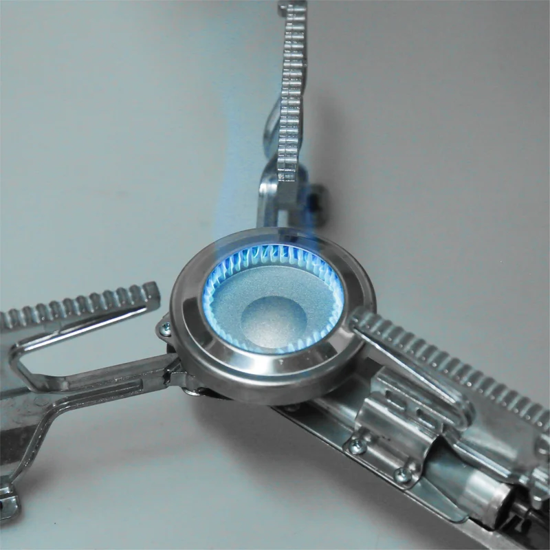 STARCAMP 2600W Portable Outdoor Camping Burner Automatic Stainless Steel Iron Butane Gas Stove Propane Fuel Split Structure