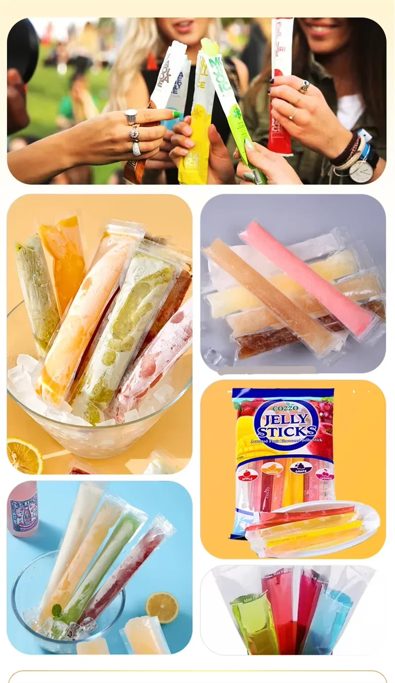 Low-cost Automatic Popsicle/jelly/juice Liquid/ice Cream/yogurt/sauce/perfume/small Plastic Bag Packaging Machine