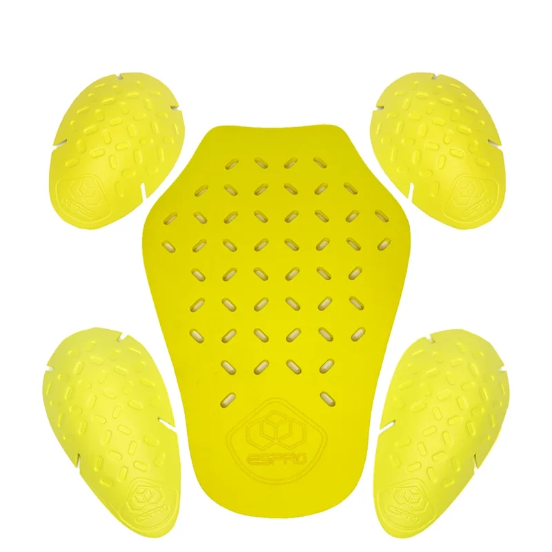 Motorcycle Jacket Lining Protectors Pad Shoulders Elbow Back Armor Protective Gear for Motocross Skiing ICE Skating Bike Cycling