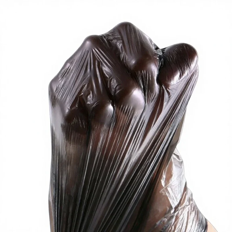 Cheap Black Trash Bags Bin Bags 10pcs Roll 50x70 70x90 80x110 90x120 110x120 Star Seal Bottom Household Garbage Bags Hot Sale