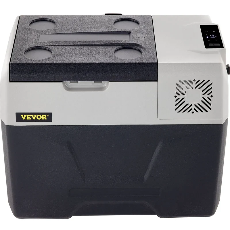 Car Refrigerator 50L Compressor Portable Small Refrigerator Car Refrigerator Freezer Vehicle Car Truck RV Boat Mini Electric
