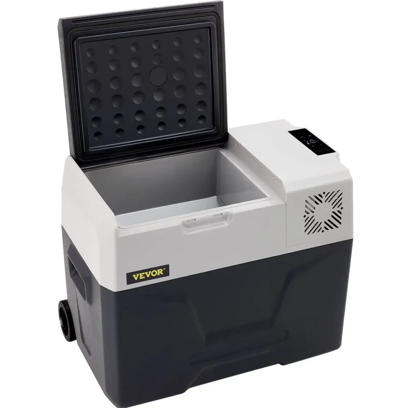 Car Refrigerator 50L Compressor Portable Small Refrigerator Car Refrigerator Freezer Vehicle Car Truck RV Boat Mini Electric