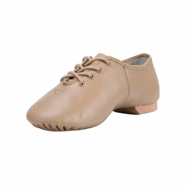 EU and US in Stock Wholesale Unisex Dancing Oxford Soft Lace-up Jazz Lace-up Shoes Soft Jazz Dancing Shoes