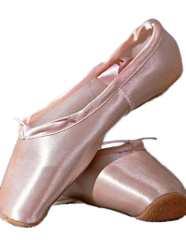 EU in Stock Wholesale Women's Professional Satin Soft Ballet Shoes Ballet Practice Shoes
