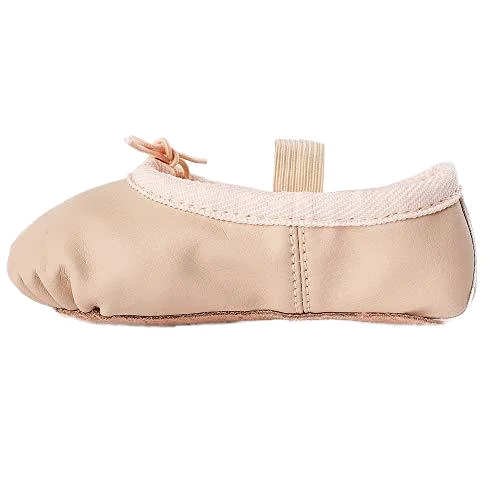 EU in Stock Spot Pink Sports Ballerina Dance Shoes Cross Straps Elastic PU Leather Ballerina Shoes