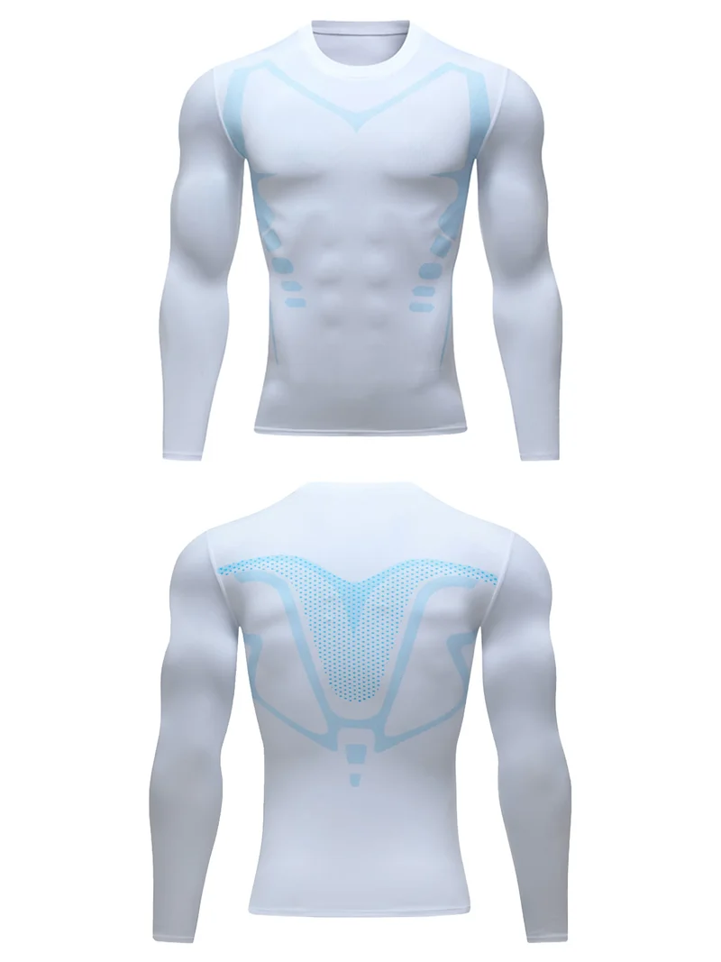 USA Warehouse 3 Pack Long Sleeve Thermal Shirts for Men Fleece Lined Soft Thermal Underwear Cold Weather Warm Base Layer