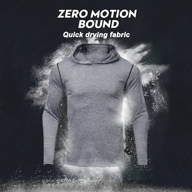 Custom Sport Wear Men Gym Hoodies Outdoor Running Tops Training & Jogging Hoodies Sweatshirt Wholesale Sportswear Fitness Wear