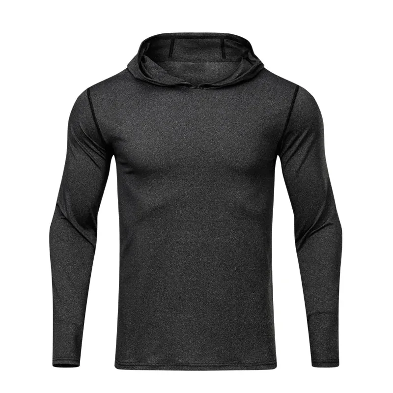 Custom Sport Wear Men Gym Hoodies Outdoor Running Tops Training & Jogging Hoodies Sweatshirt Wholesale Sportswear Fitness Wear