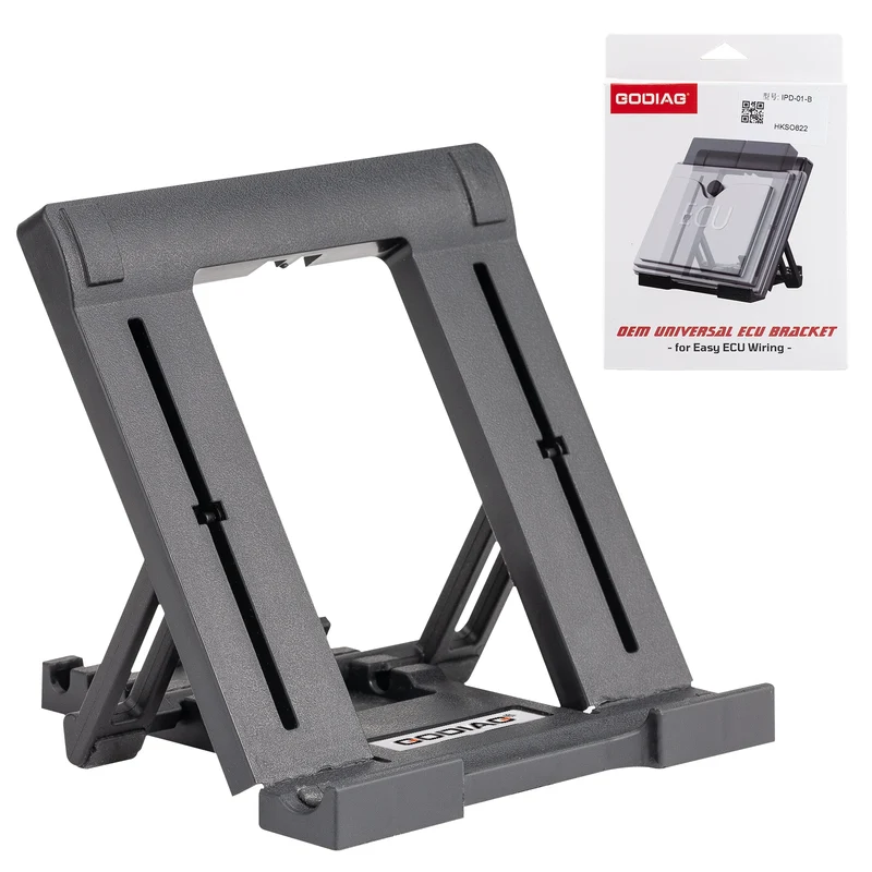 EU/US Ship GODIAG Universal ECU Bracket for Easy ECU Wiring (ECU Bench Stand/Holder)