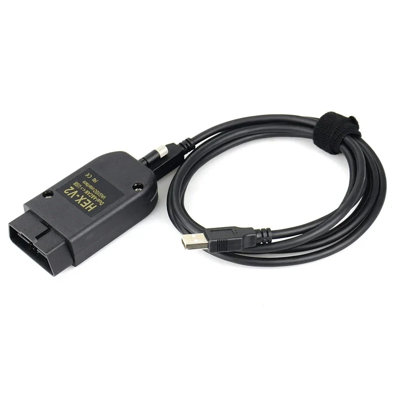 Newest Hex Vii V25.3 STM32F429 Chip Unlimited VINs HEX V2 USB Online Update Diagnostic Tools VAG VCDS for VW AUDI Skoda Seat