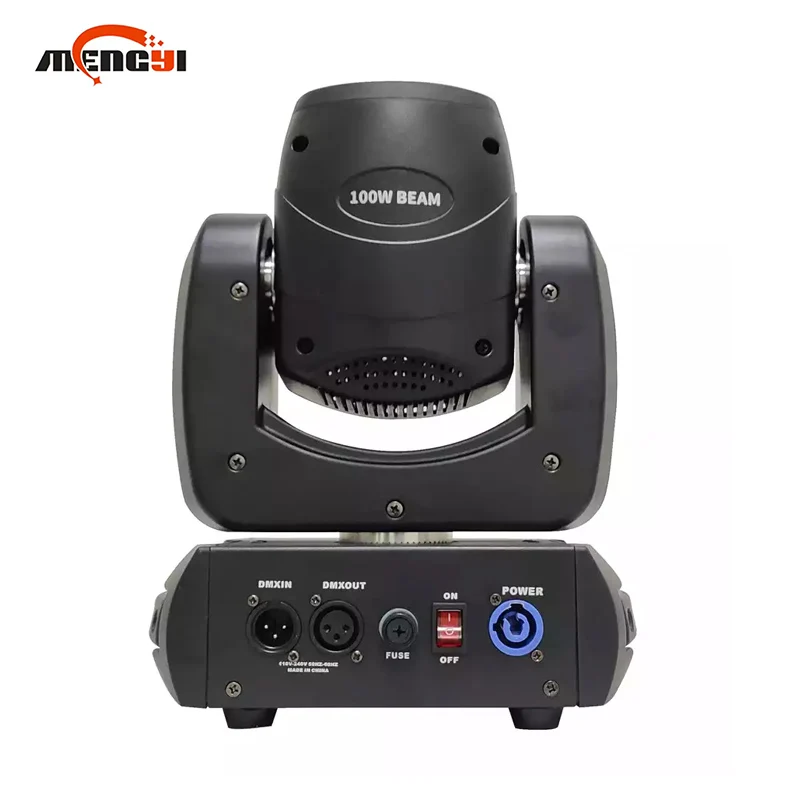 Club Stage Equipment Mini 8 Prism Sharpy 100w Led Beam Moving Head Light Used for Dj Night Club Disco Stage Lights