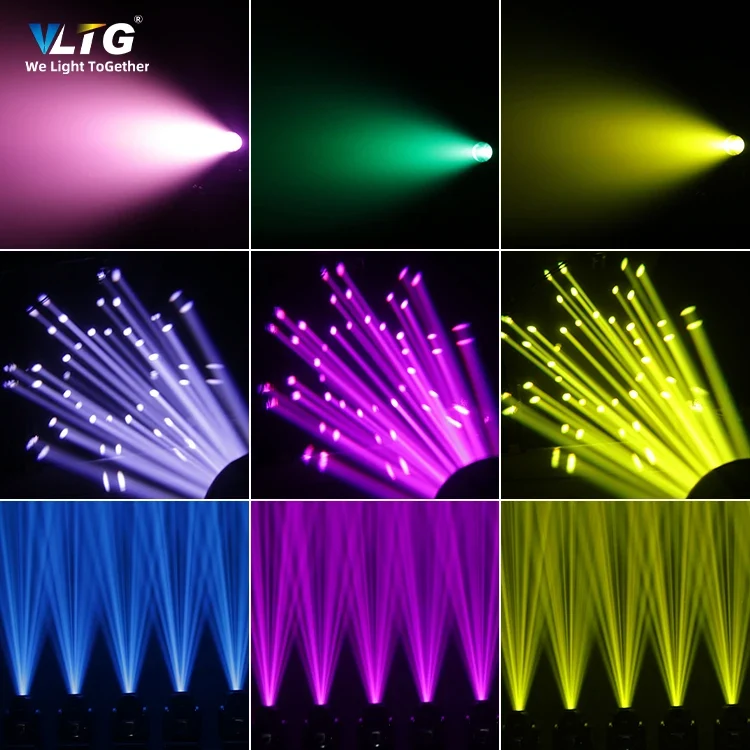 VLTG Stage Lights Mini Beam Moving Head Light 380w Beam Dmx512 LED Sharpy Disco Dj Effect