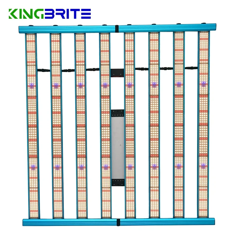 KingBrite 800W LED Grow Light for 5x5 Tent with LM301H/LM281B+Pro and Added UVA and Far Red 660nm 730nm Royal Blue 460nm