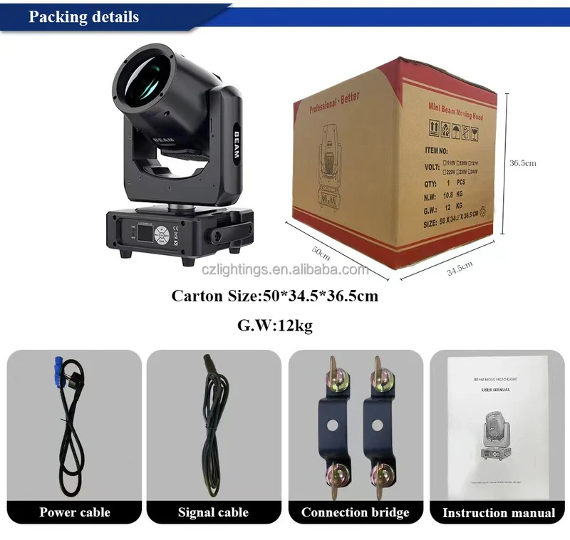 China Factory Promotion Sharpy 7r 230w Lamp 230 Beam Moving Head Light Stage Effect Lighting with Remote Controller