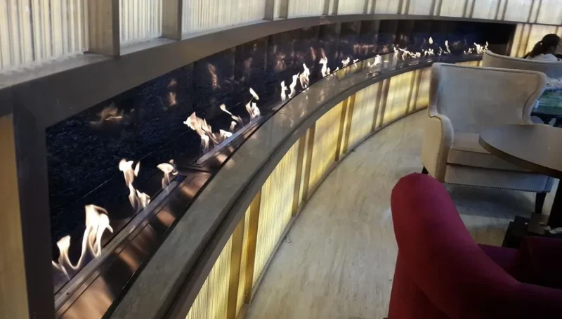 36 Inch Chimenea Remote Control Bio Ethanol Fire Place Fireplace Bioethanol Electric Modern Fireplaces