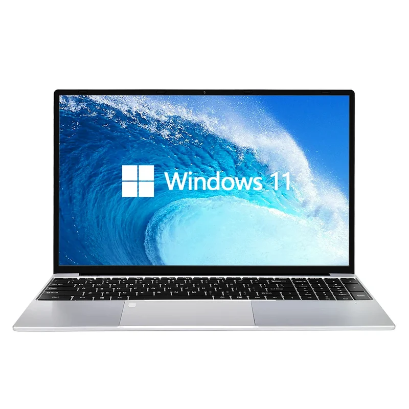 VGKE 15.6" Laptops J4125 12GB + 256GB 1920*1080 SSD Laptop Fingerprint and Backlight Keyboard Design for Students