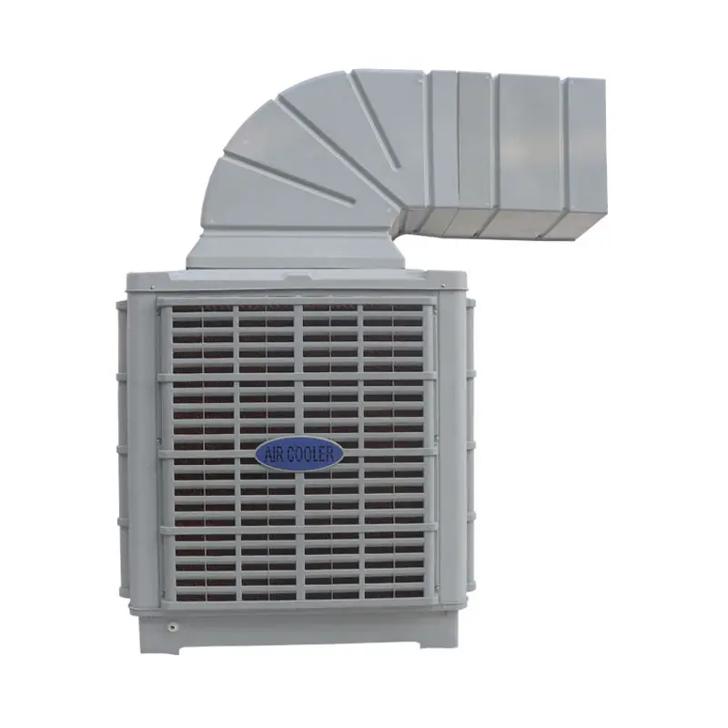 Hot Sale New Model 1.1kw 18000m3/h Plastic Body Water air Cooling Fan Ventilation Duct Cool Breeze air Cooler