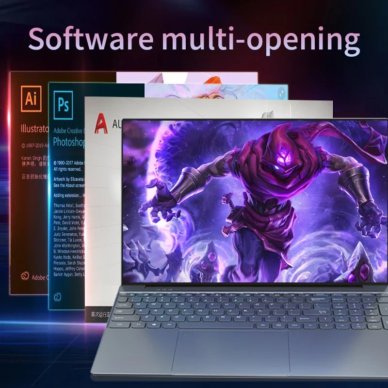 Wholesale 15.6 Inch IPS Laptop with 16GB RAM/512GB SSD Intel Brand New Business Use English Keyboard