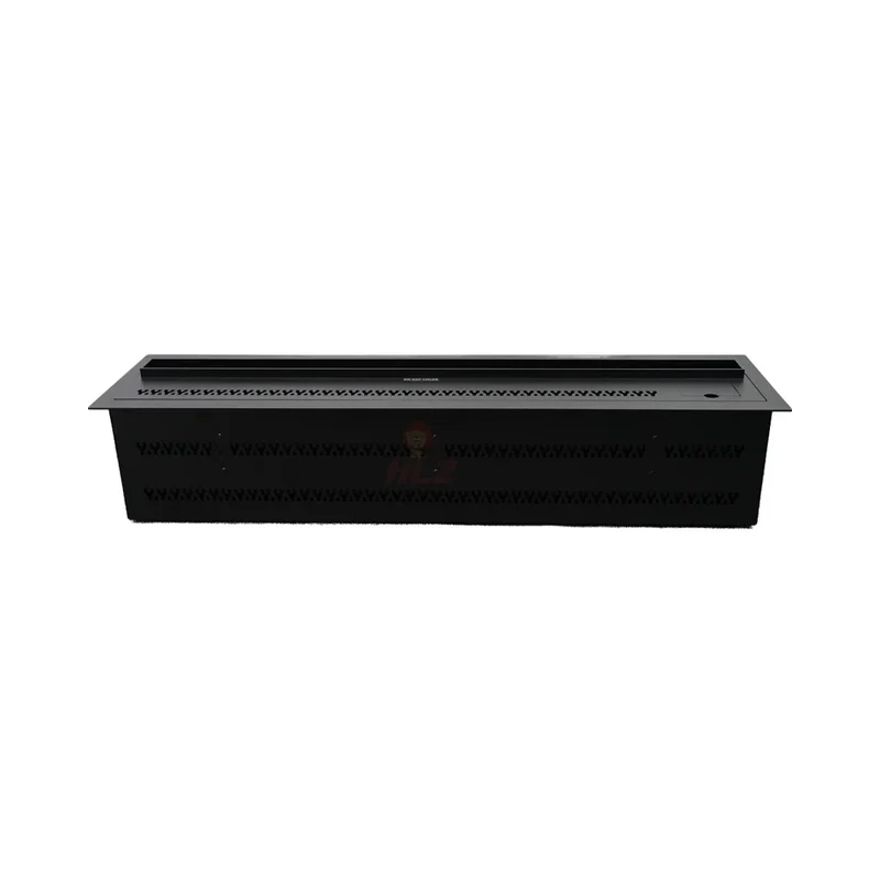 Wholesale 1m Automatic 3D LED Flame Decor Water Vapor Fireplace Insert Customizable Modern Stainless Steel Dual WIFI Living Room