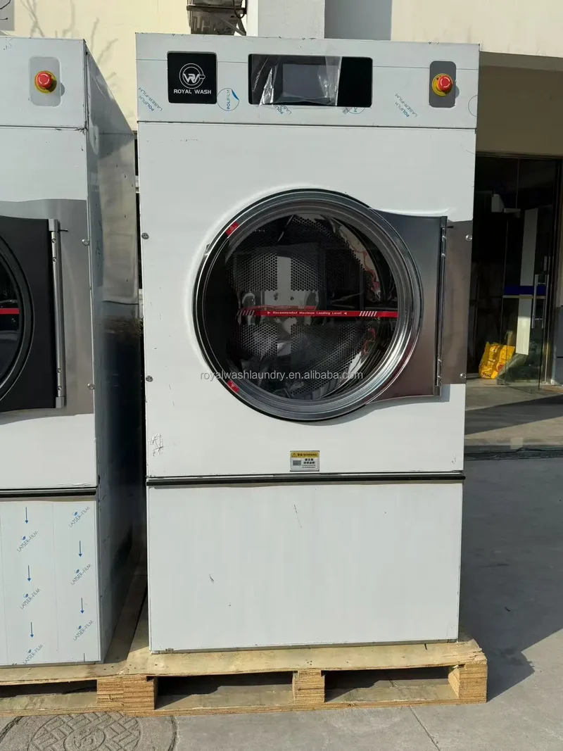 Commercial Electric Dryer Machine Fully Automatic Single Tumble Dryer Stainless Steel Condition New for Clothes Drying