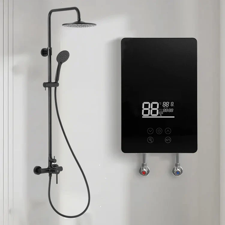 3000 3500 4000 4500 5000 5500 6000 6500 7000 Watt Tankless Electric Water Heater 220 240V for Household Appliances Hotel Car RV