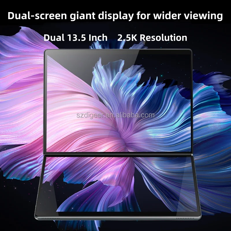 New Factory Price Notebook Computer Dual 14 Inches Touchscreen 16GB ROM 1TB SSD Intel N150 CPU English IPS Metal Casing Windows