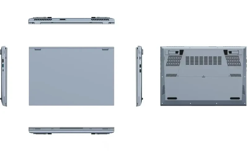 Factory Price Dual Touch Screen Metal Notebook 64GB RAM 2TB ROM 12th Intel Core I7 16"+16" IPS English Keyboard Windows 11 OEM