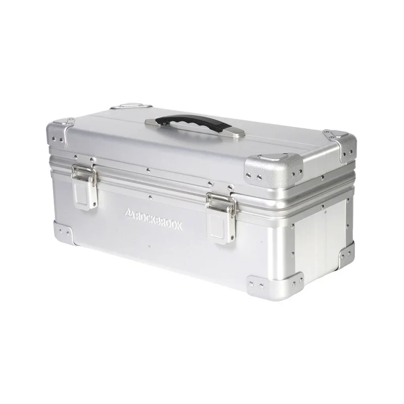 For Rockbrook N21 Aluminum Storage Box 20L/30L/40L/69L Lid Rooftop Car Roof Top Organiser Wardrobe Storage for Travel Tools