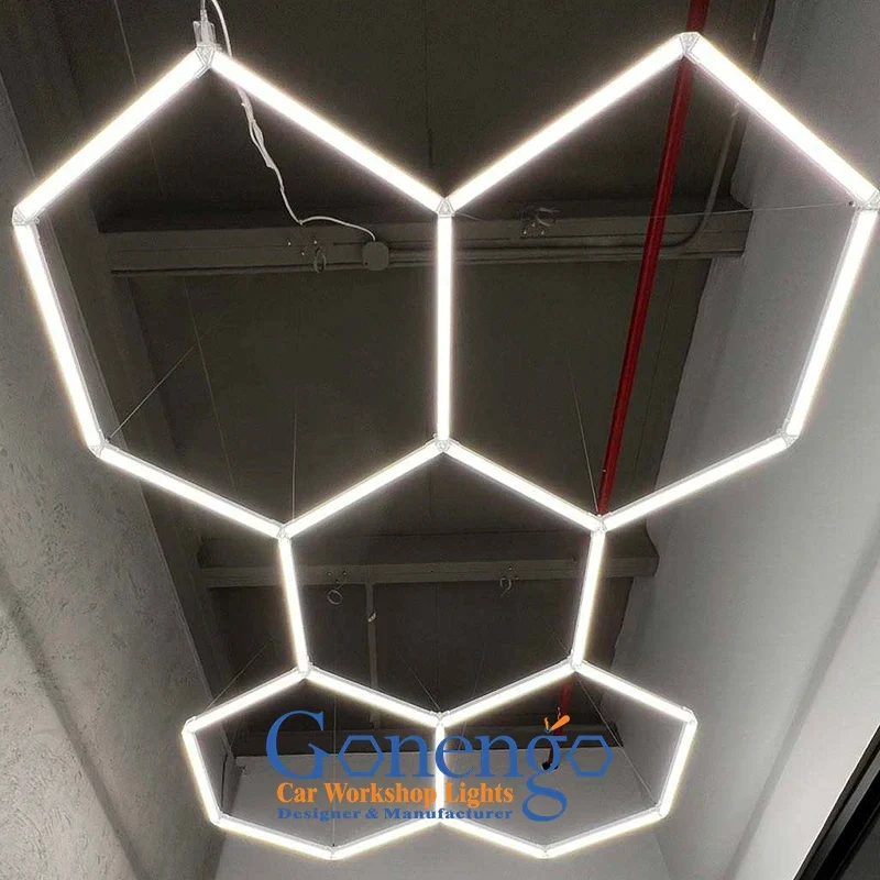 Indoor Lights Customized Diy Assembled Hexagon Light House Decoration Interior Lighting