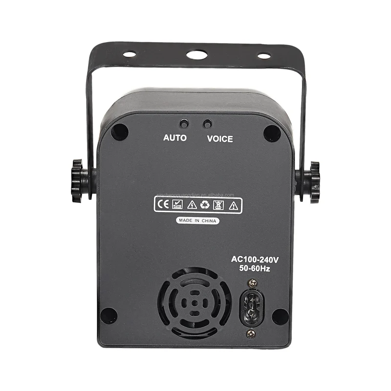 Mini 4-In-1 Gobo LED Laser Light 30W Stage Animation Laser Extremely Portable Patterned Stage Lights