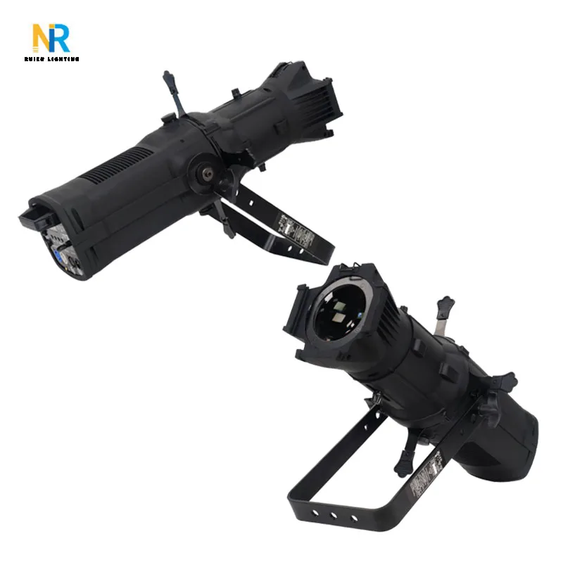 200W DMX Video Light Professional Stage Lighting White/Warm White LED Matrix Profile Light for Theme Parks