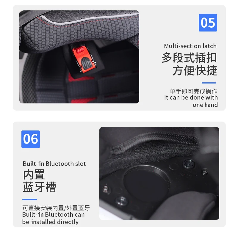 Orz3C Certified Motorcycle Helmet Men's and Women's Dual-Lens Full-Face Helmet Summer Personalized Tail Bluetooth Semi-Full Coverage