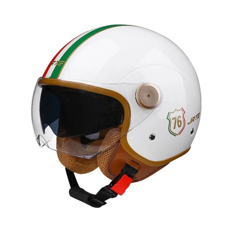 3c certified motorcycle helmet electric car helmet Harley universal battery car Four Seasons universal personality half helmet