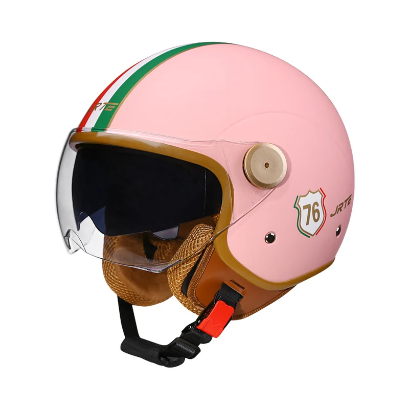 3c certified motorcycle helmet electric car helmet Harley universal battery car Four Seasons universal personality half helmet