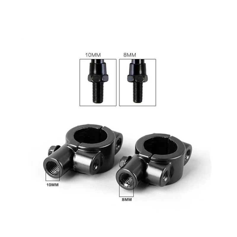Modified Motorcycle Mirror Holder Accessories M8 M10 Faucet Handlebar Bracket Electric Vehicle Bicycle Rearview Mirror Holder
