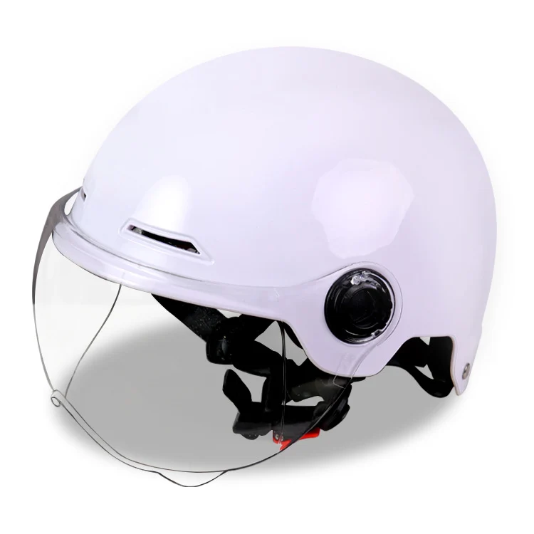 Factory direct electric car helmet men and women summer riding half helmet Four Seasons universal battery car environmental protection travel helmet
