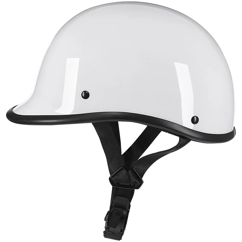Safety certification car helmet spring retro motorcycle half helmet men and women motorcycle helmet scoop helmet LUOK
