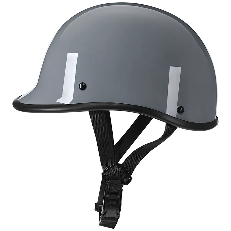 Safety certification car helmet spring retro motorcycle half helmet men and women motorcycle helmet scoop helmet LUOK