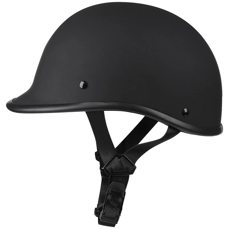 Safety certification car helmet spring retro motorcycle half helmet men and women motorcycle helmet scoop helmet LUOK