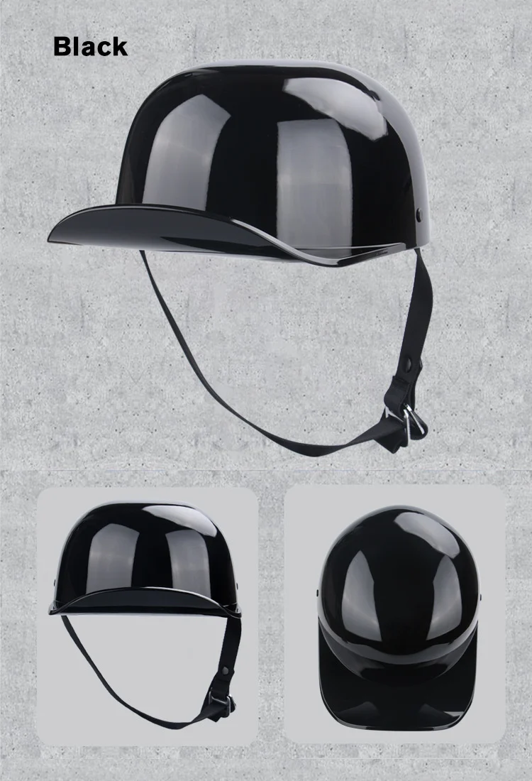 Source Factory Electric Vehicle Helmet Men's Motorcycle Helmet Summer Women's Electric Scooter Safety Helmet Riding Baseball Cap