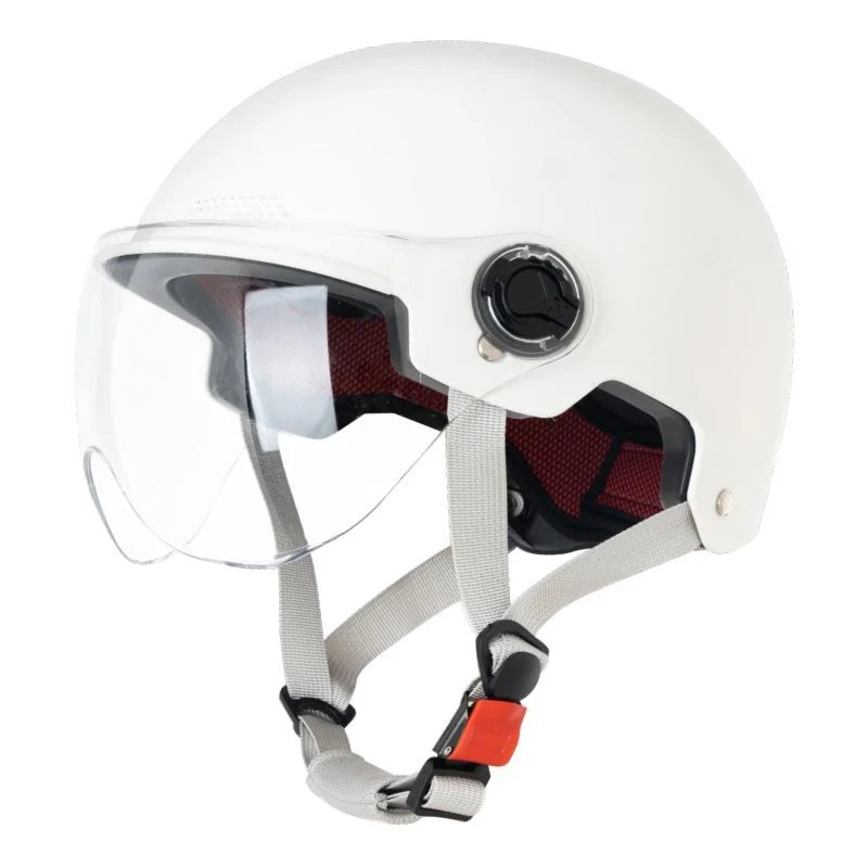 3C certified electric battery car helmet women's summer sun protection breathable helmet motorcycle riding helmet Four Seasons half helmet
