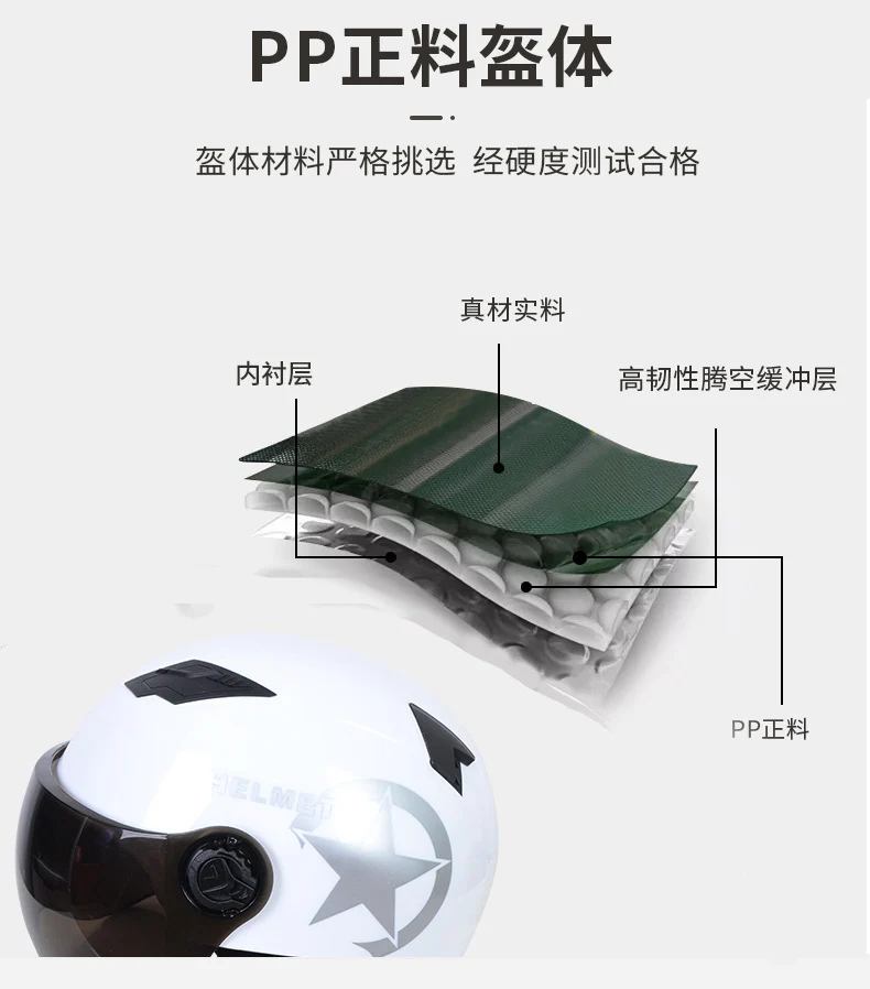 Harley Helmets Printing Advertising Helmets Four Seasons Sunscreen Helmets Thickened Men's and Women's Half Helmets Motorcycle Electric Vehicle Helmets