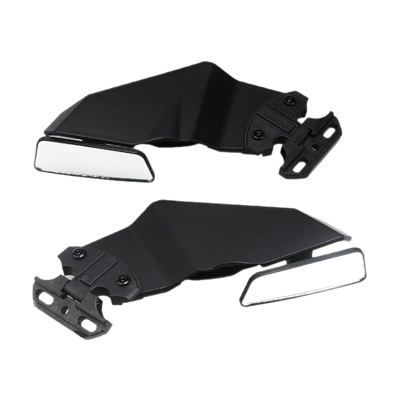 Motorcycle modification accessories suitable for Kawasaki Yamaha Honda Ducati universal fixed wing rearview mirror spoiler