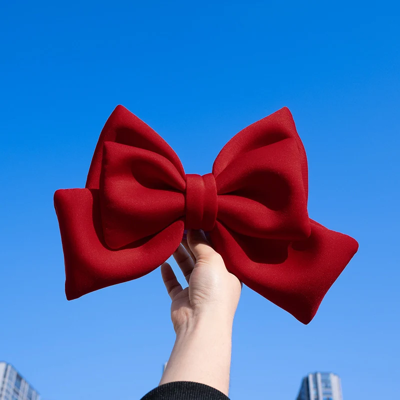 Motorcycle helmet decorations bow electric car battery car full helmet decorative accessories net red accessories women wholesale