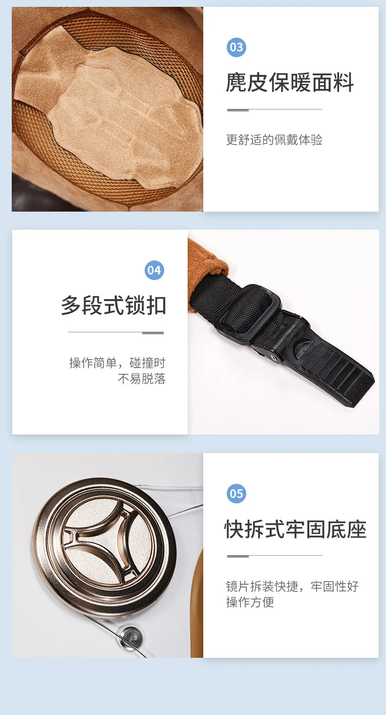 3C Certified Helmet for Women, Electric Vehicle, Men's Motorcycle, All-Season Half Helmet, Winter Warm and Anti-Fog Retro Helmet