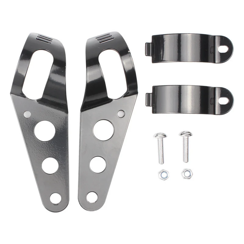 Suitable for Harley motorcycle retro headlight rear shell 7 inch headlight modification protection lamp shell with bracket