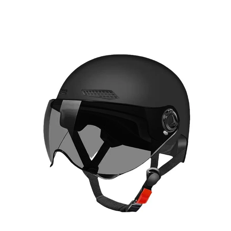EleCtriC VehiCle Helmet for Men and Women in Summer Sun ProteCtion EleCtriC VehiCle Helmet 3C Certified Lightweight Half Helmet ManufaCturer Spot DireCt Supply