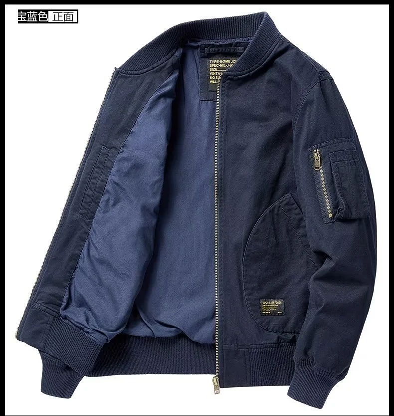 American Retro New Baseball Uniform Jacket Men's Autumn and Winter Bomber Jacket Men's Casual Workwear Top Men's Style