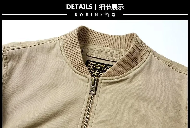 American Retro New Baseball Uniform Jacket Men's Autumn and Winter Bomber Jacket Men's Casual Workwear Top Men's Style